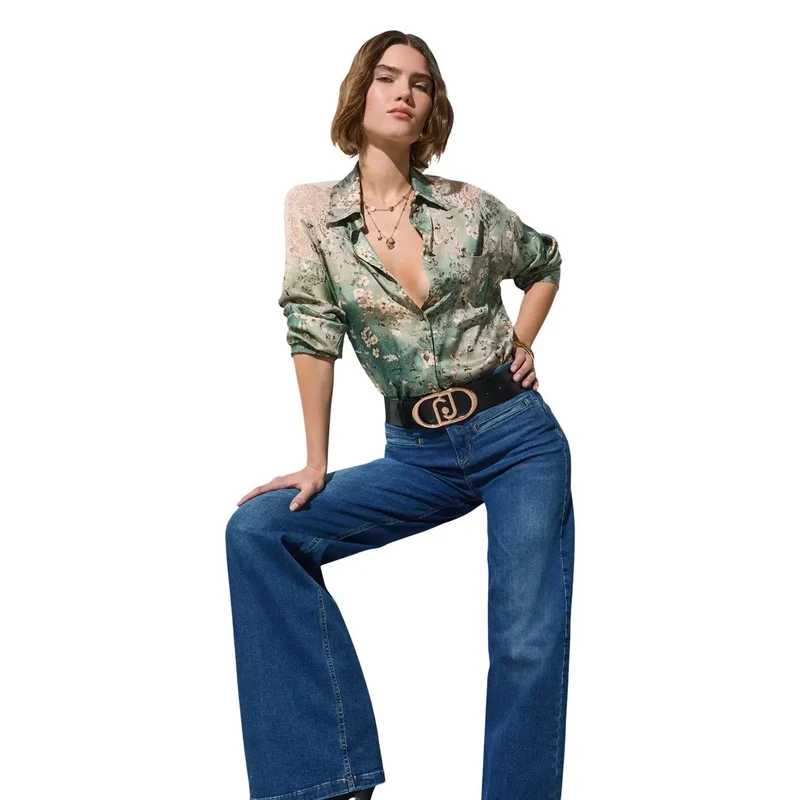 Liu Jo Jean en coton stretch bleu pour femme