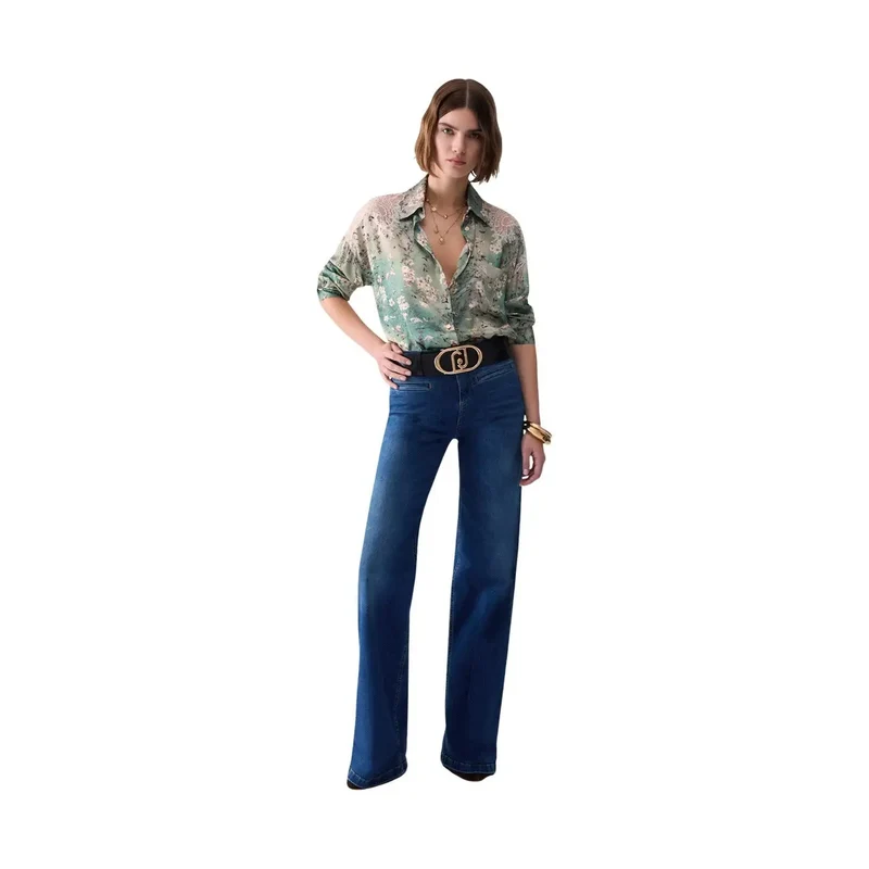 Liu Jo Jean en coton stretch bleu pour femme