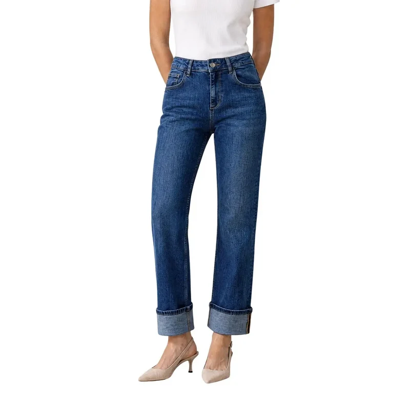 Liu Jo Jean en coton stretch bleu pour femme