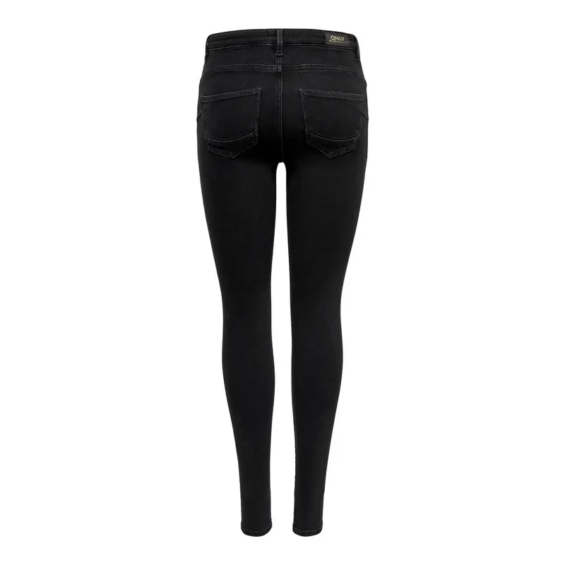 Only Jean noir en coton biologique pour femme