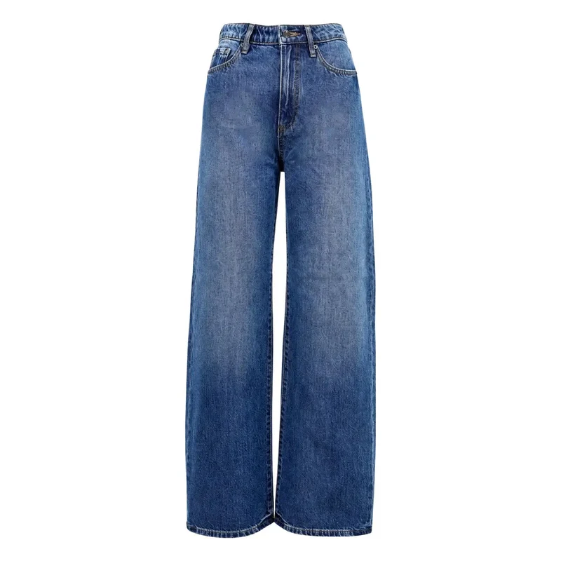 Armani Exchange Jean en coton bleu pour femme