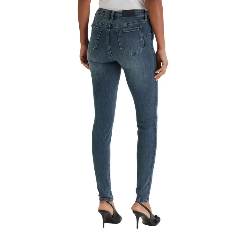 Armani Exchange Jean en denim stretch bleu pour femme