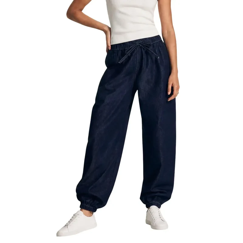 Jacqueline De Yong Jean bleu en denim pour femme, coupe classique