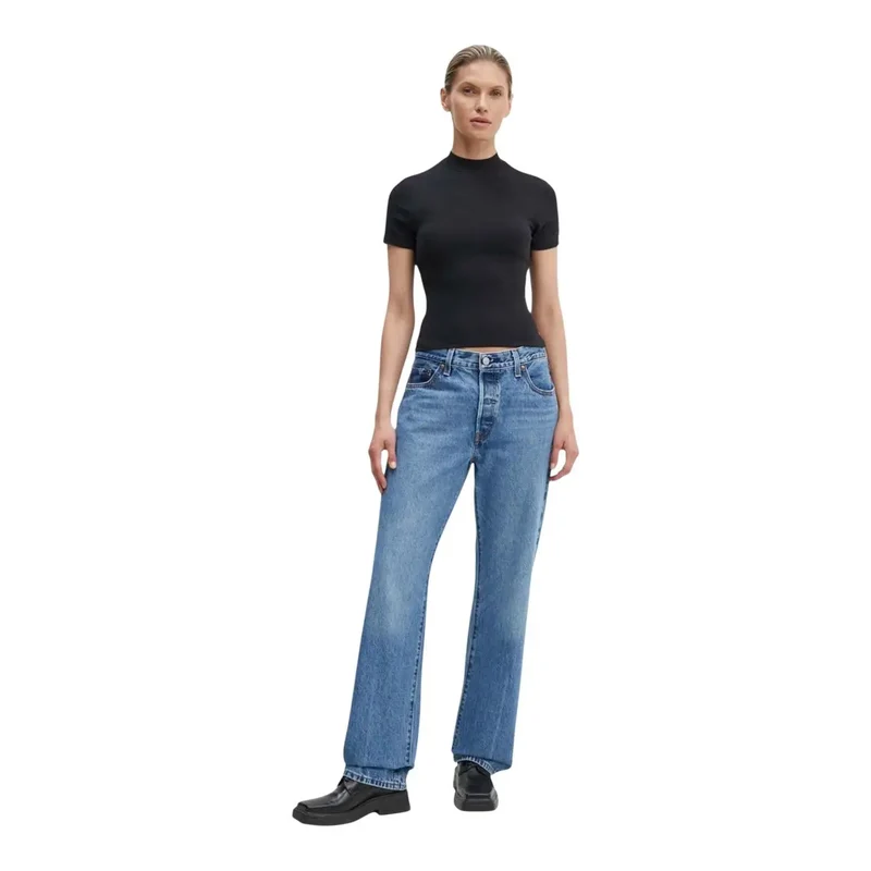 Jean Levi's pour femme en coton bleu clair
