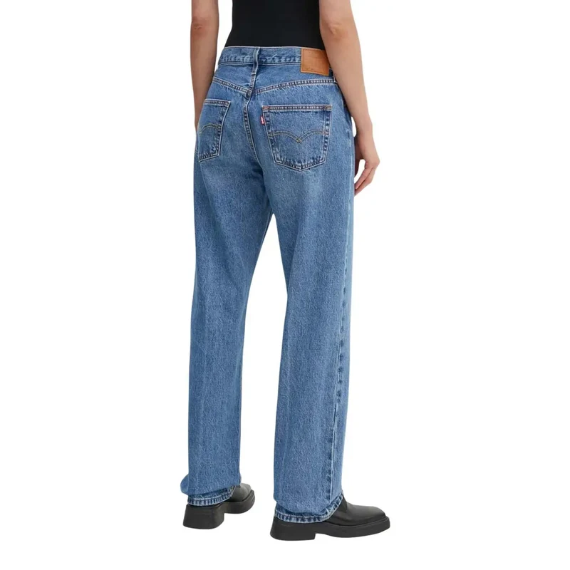 Jean Levi's pour femme en coton bleu clair