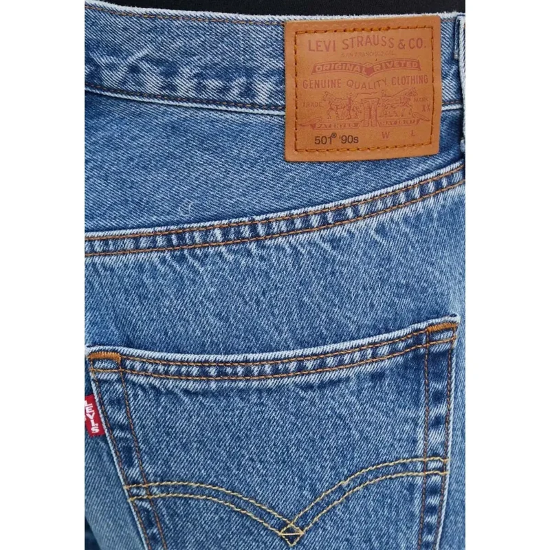 Jean Levi's pour femme en coton bleu clair