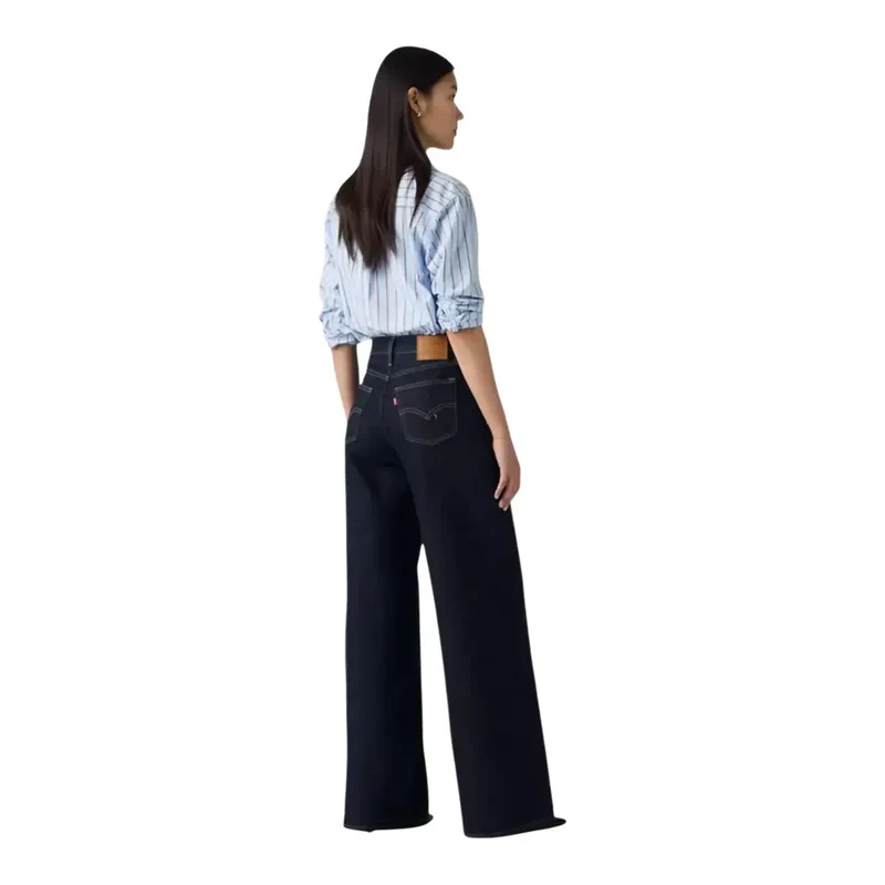Jean noir Levi's pour femme en mélange de coton