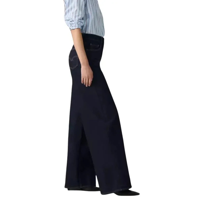 Jean noir Levi's pour femme en mélange de coton