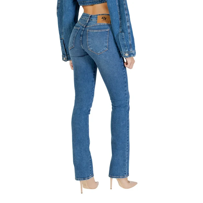 Jean slim en coton bleu Colcci pour femme