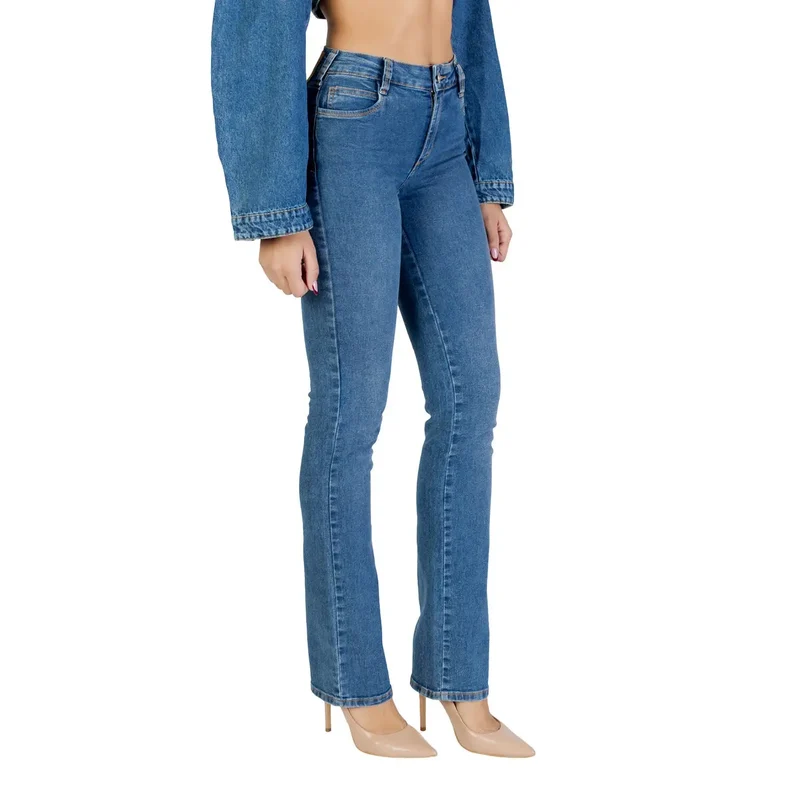 Jean slim en coton bleu Colcci pour femme