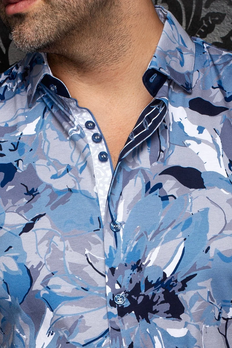 CHEMISE | BELMONTE, Blue Grey