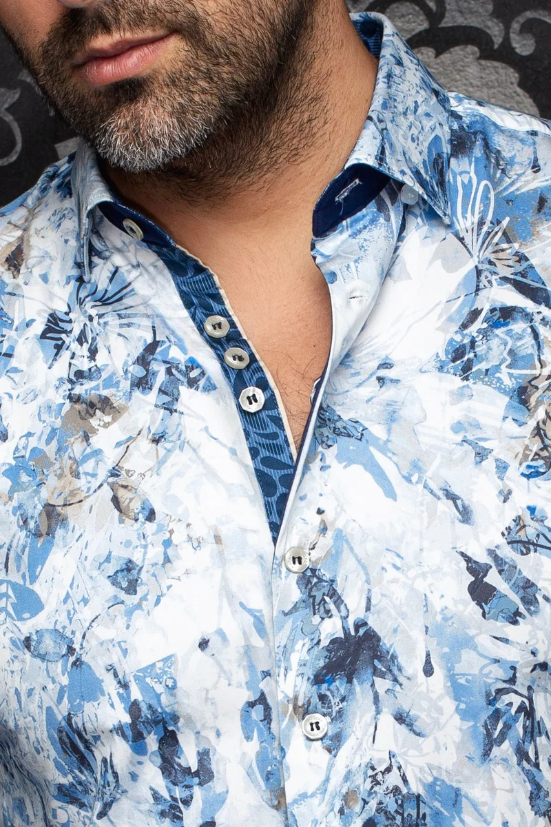 CHEMISE | BRODERIC, Light Blue