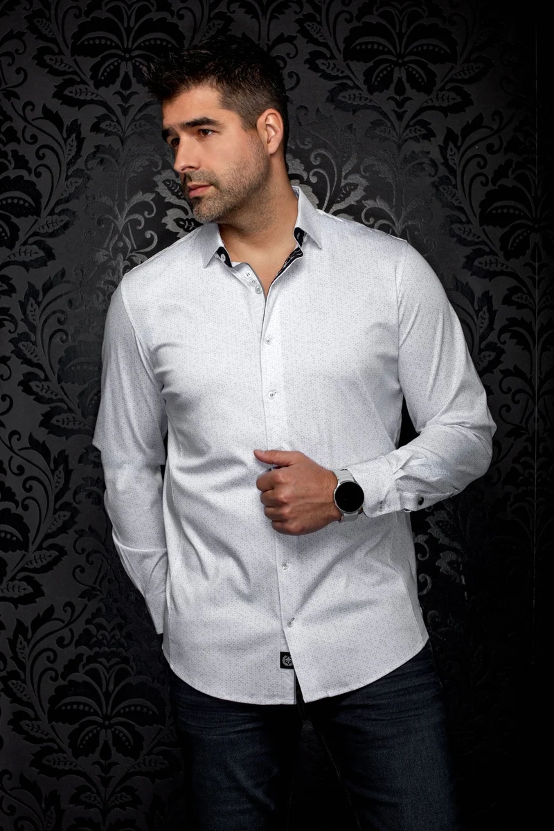 CHEMISE | NOVA, White Grey