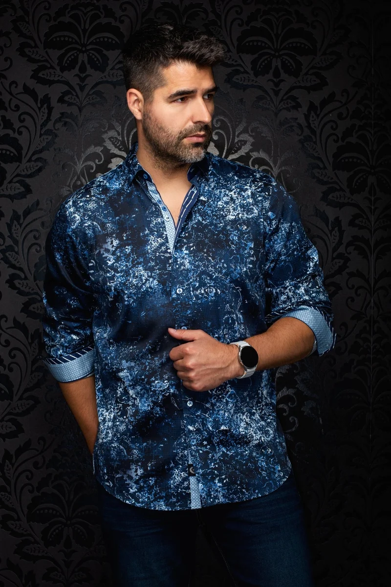 CHEMISE | BARI, Navy