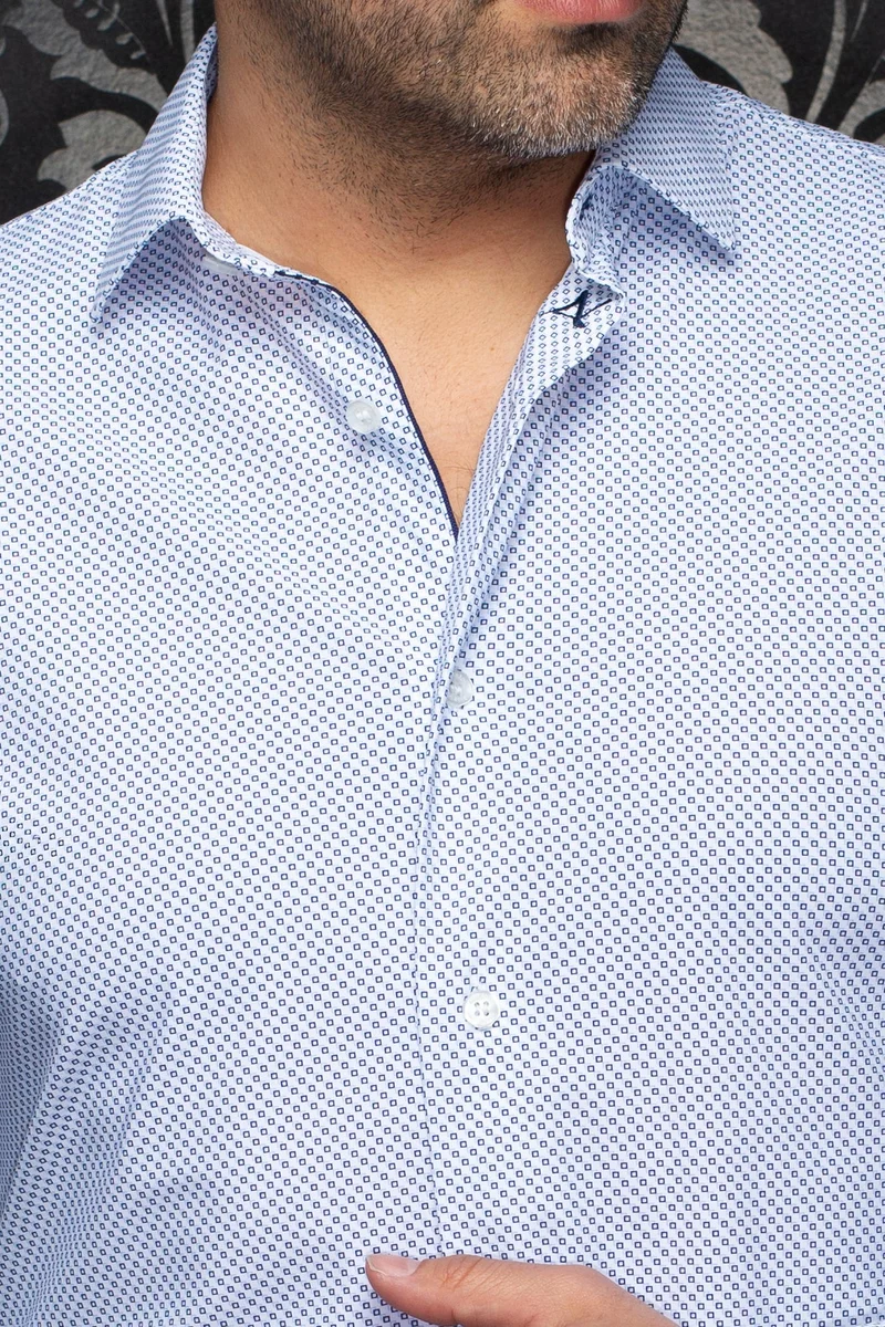 MANCHES LONGUES PERFORMANCE | NICOLAS PXL, White Light Blue