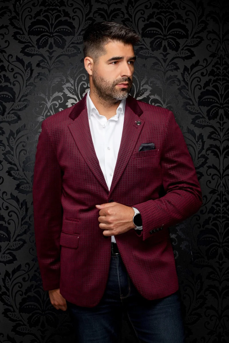 VESTON | HEMSWORTH, Burgundy