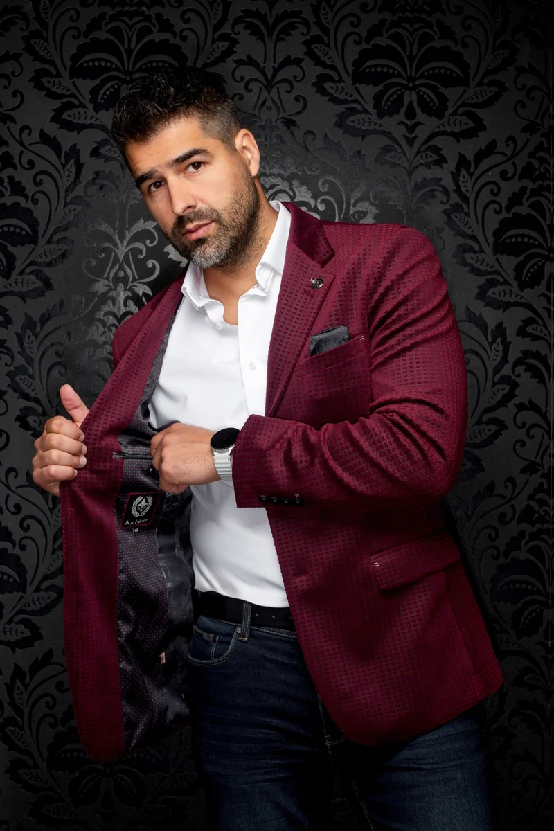VESTON | HEMSWORTH, Burgundy