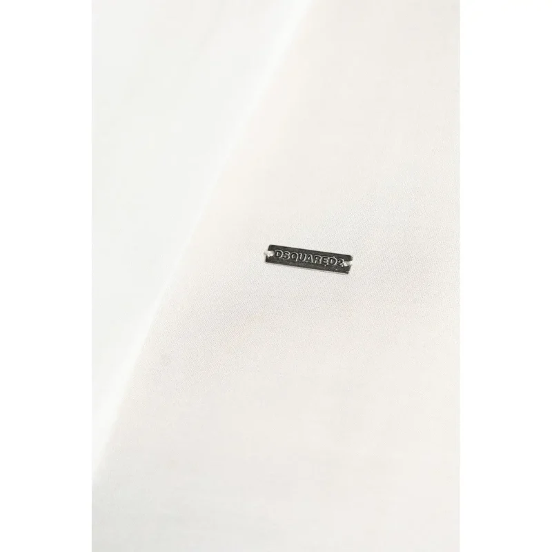 Blouse blanche en viscose pour femme Dsquared2