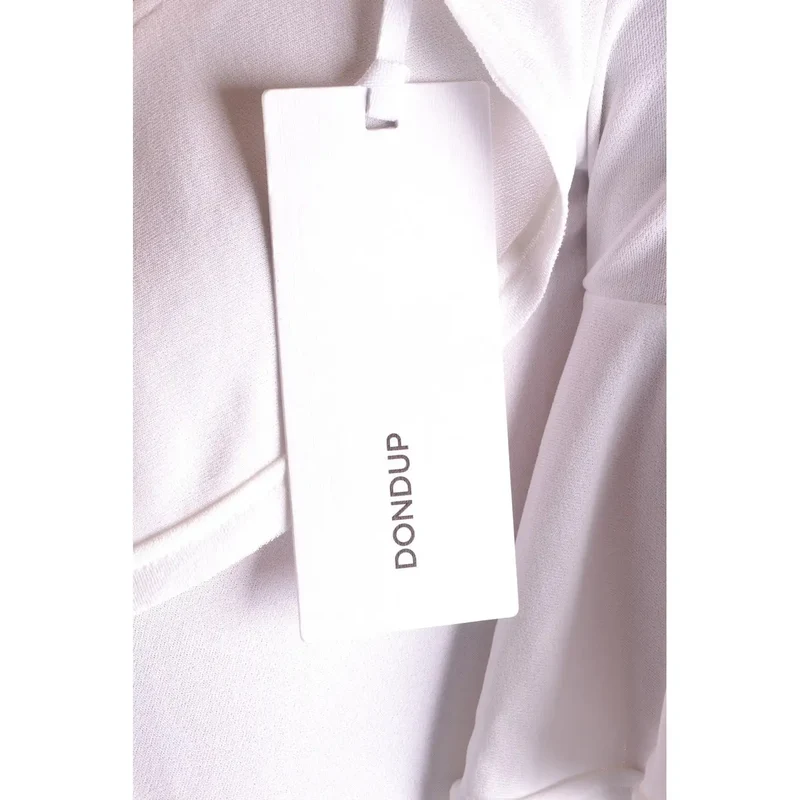 Dondup Chemisier blanc pour femme en viscose à col en V
