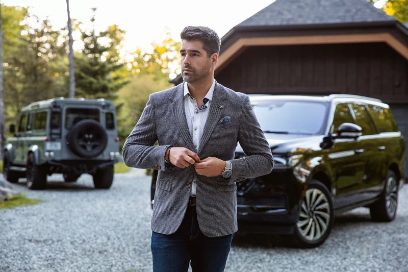 VESTON | KONRAD, Navy
