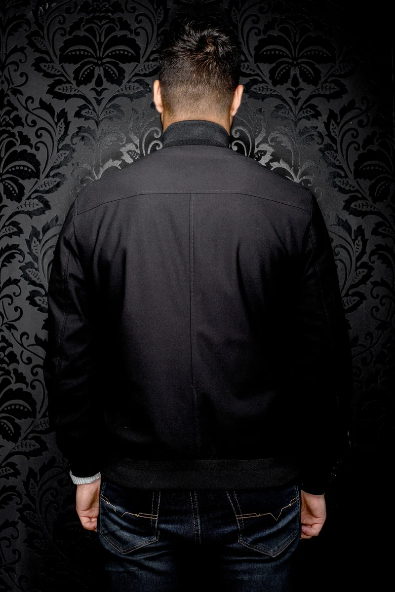 Veste Bomber | LIMAO-MAXWELL, Black
