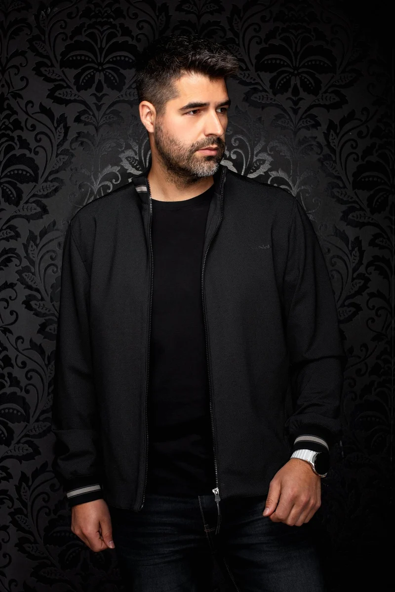 Veste Bomber | ROMEO, Black