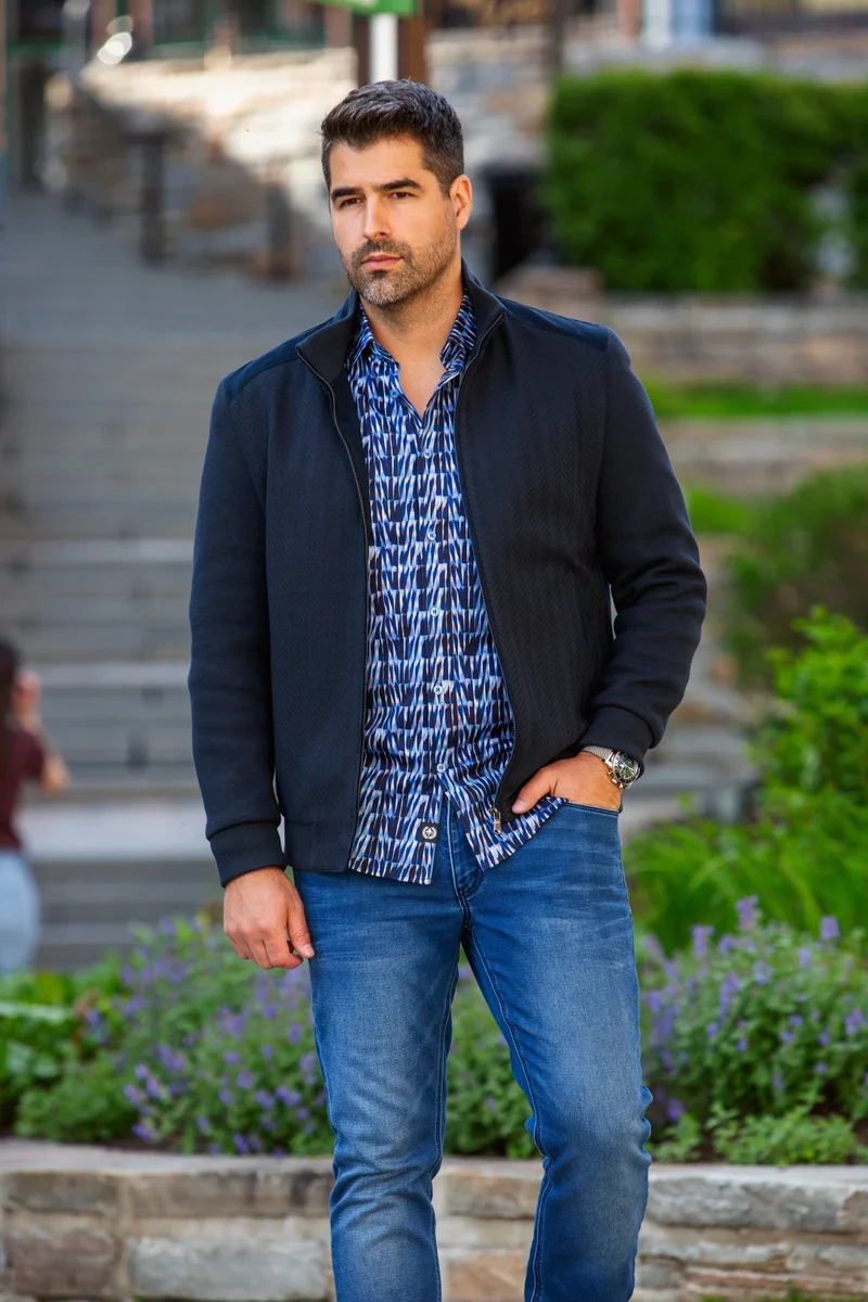 Veste Bomber | NILES, Navy