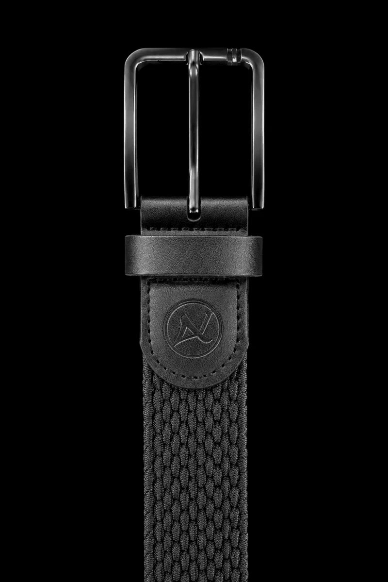 CEINTURE TRESSÉE | MANGUSTA BLACK GUNMETAL