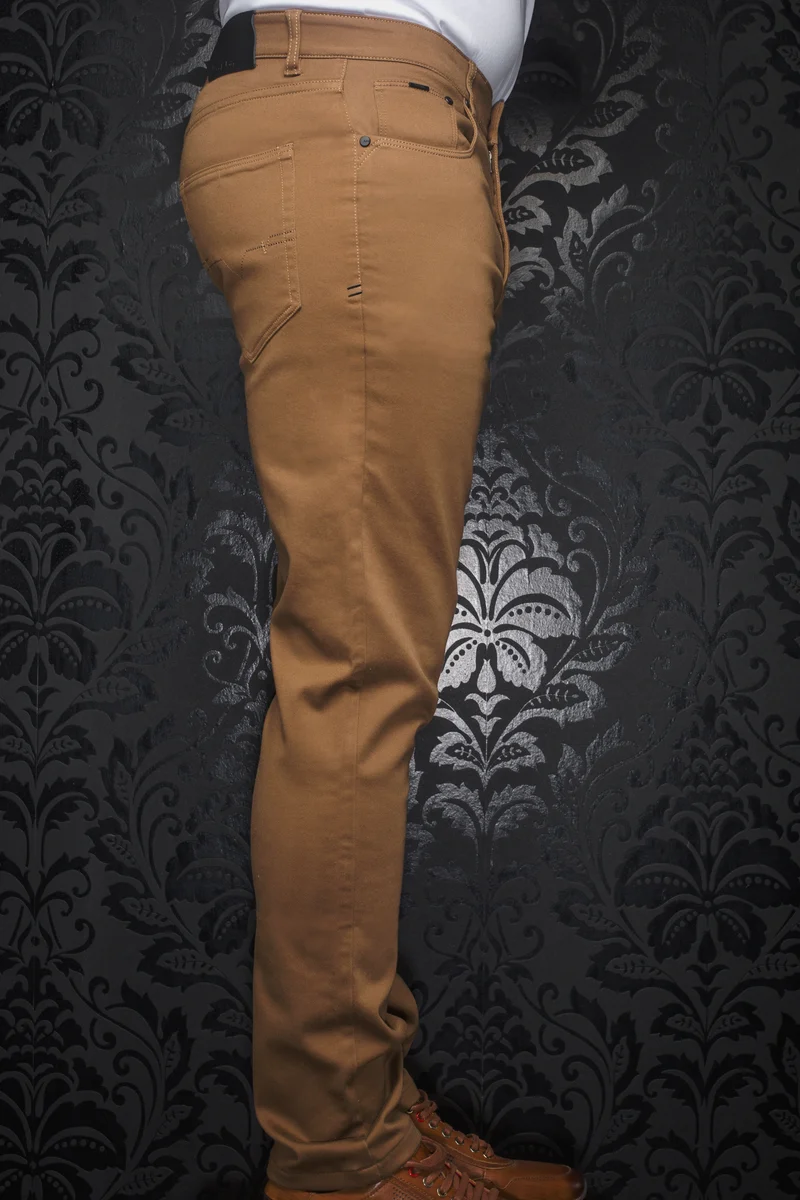 JEANS | JOHNNY-SKC, tobacco