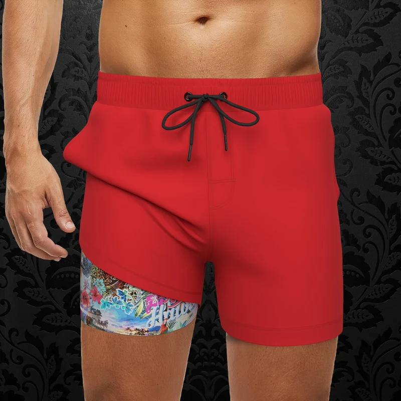 MAILLOT DE BAIN | SOLIDA, Red
