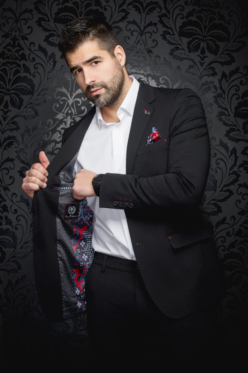 VESTON | GIACOMO, Black