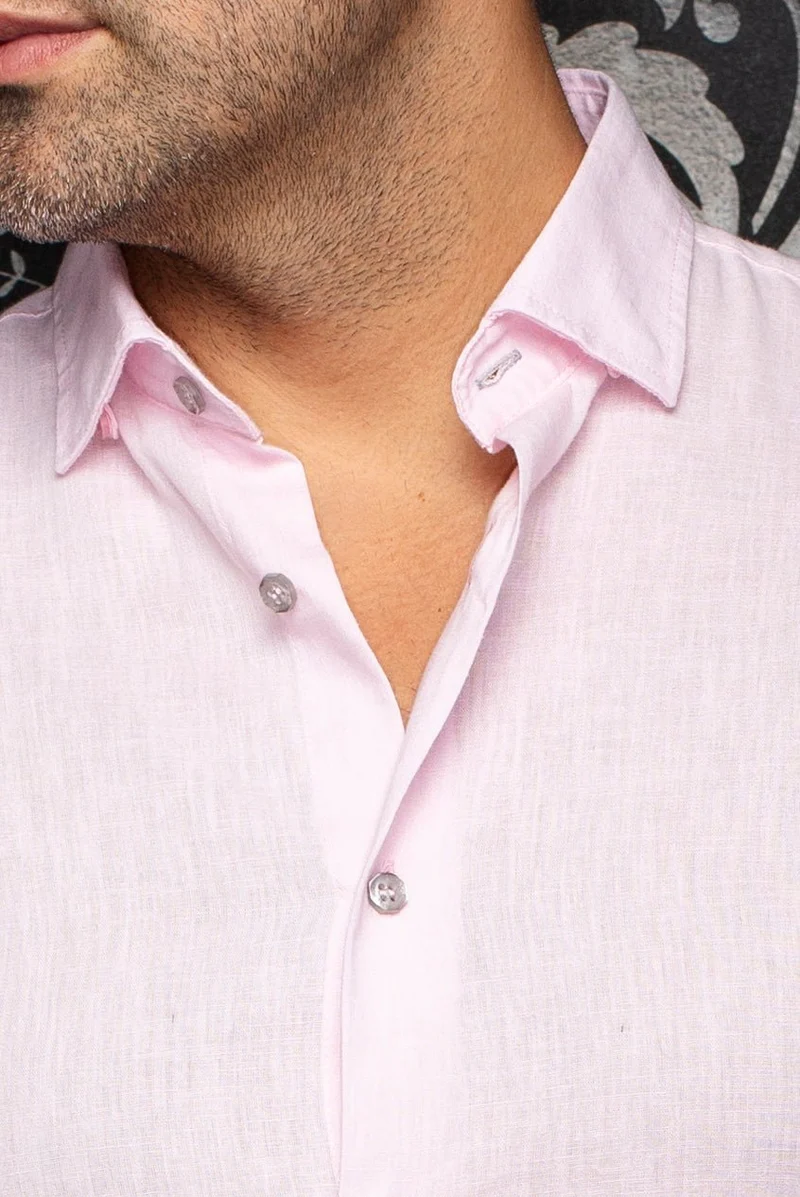 CHEMISE EN LIN | HUMPHREY, Pink