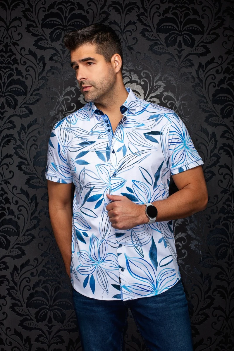 MANCHES COURTES EXTENSIBLE | BENJE, Light Blue