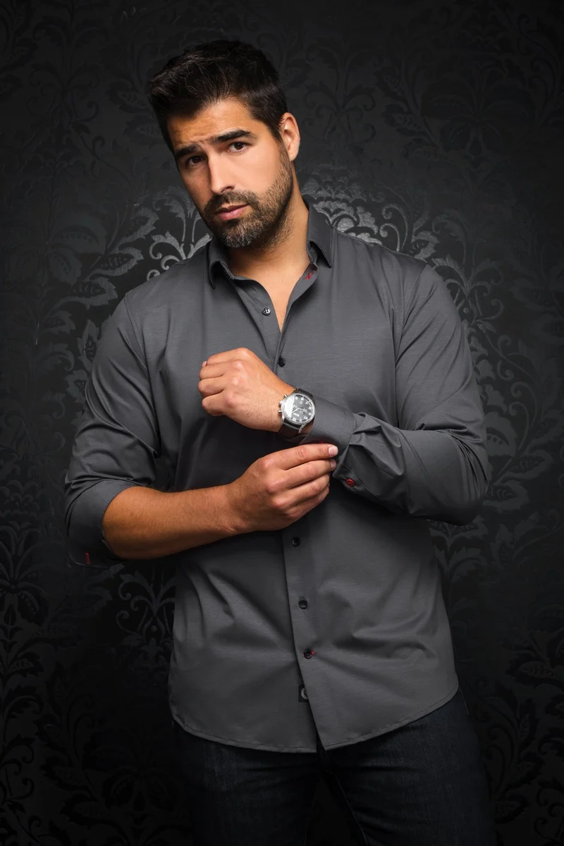 Chemise | ALEXANDER-SLD, Dark grey