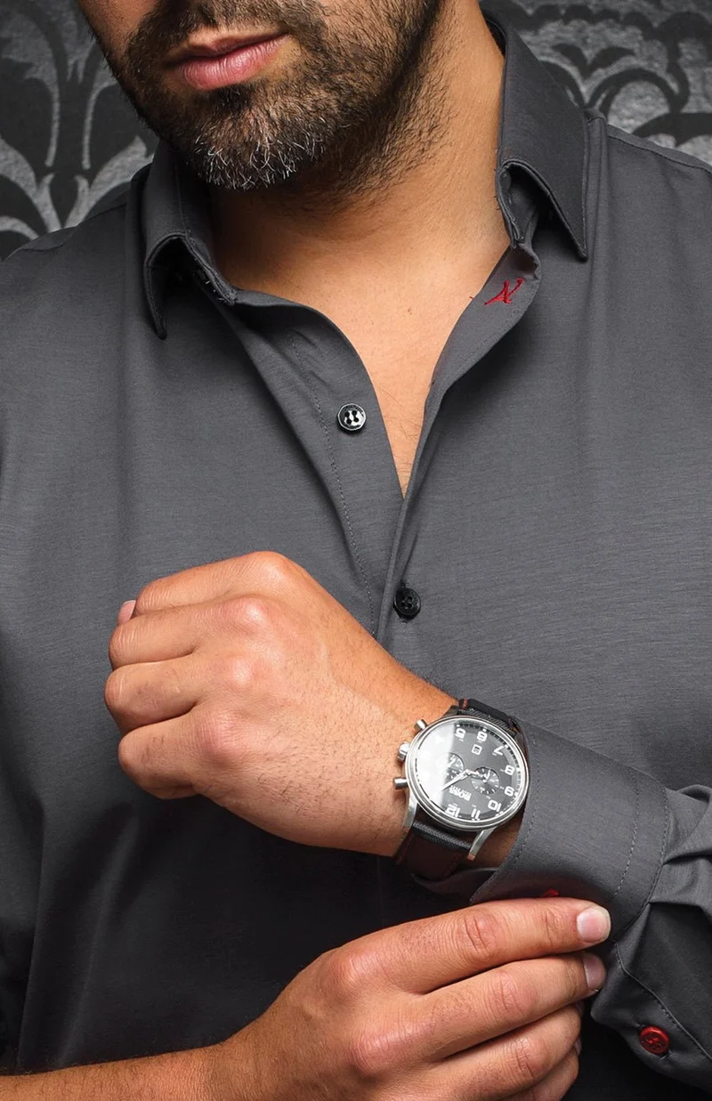 Chemise | ALEXANDER-SLD, Dark grey