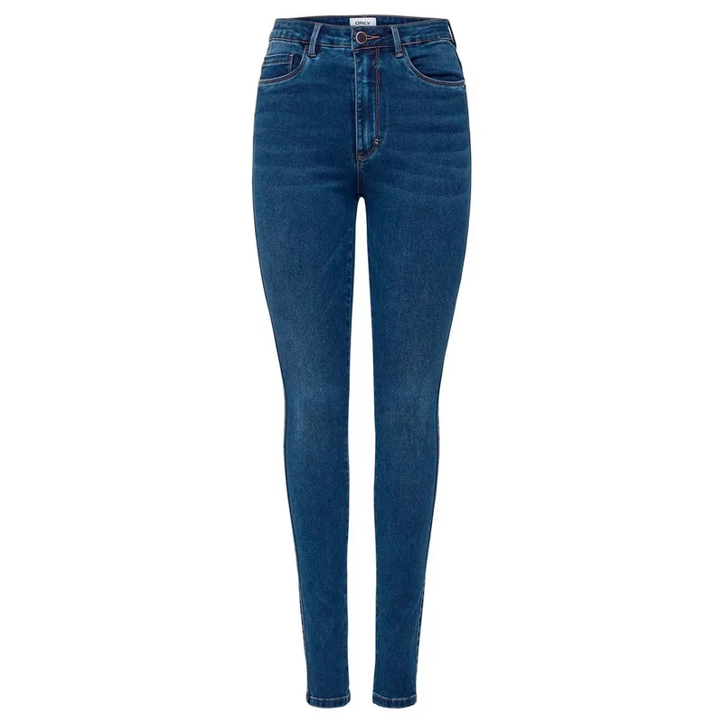 Only Jeans en denim de coton bleu pour femmes, automne-hiver