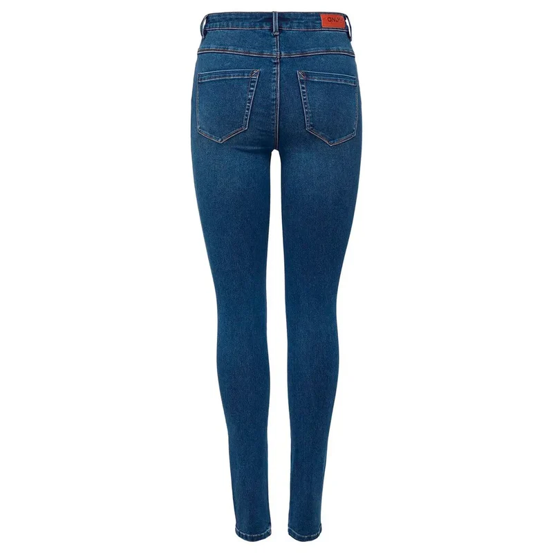 Only Jeans en denim de coton bleu pour femmes, automne-hiver