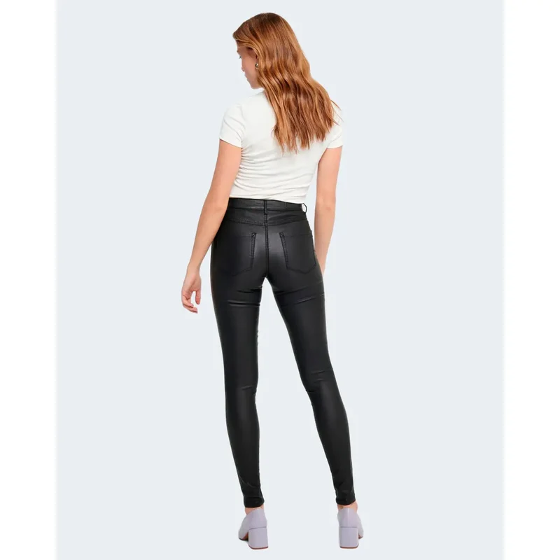 Only Jean stretch noir pour femme, mélange de viscose