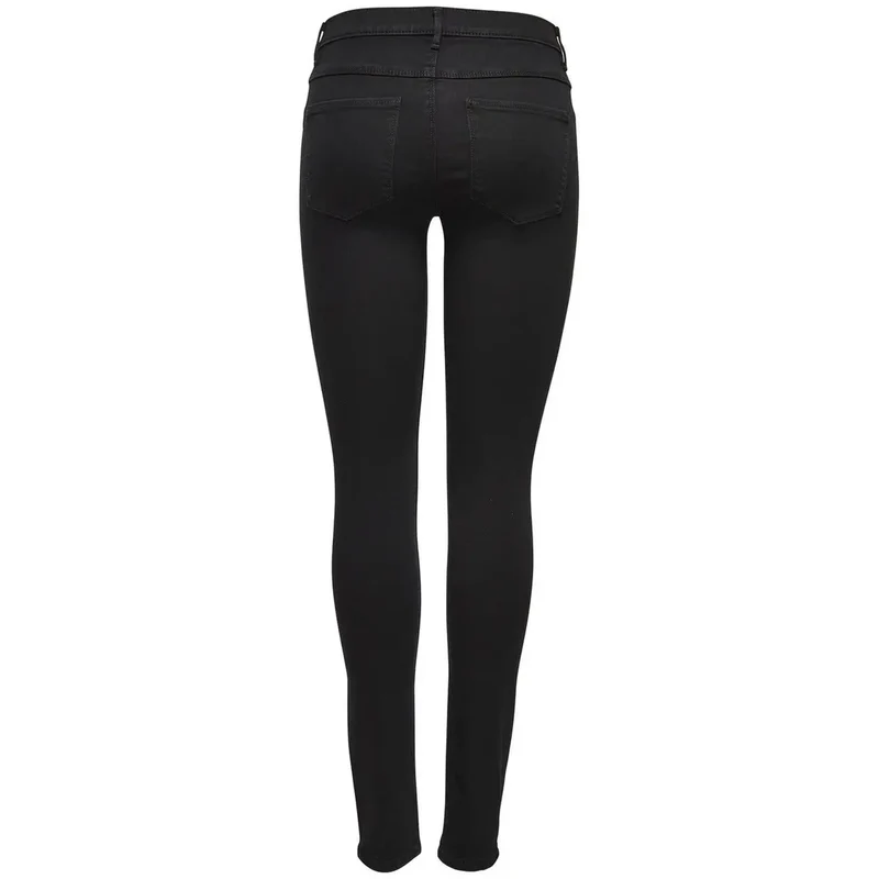 Only Jean stretch noir pour femme, mélange de viscose
