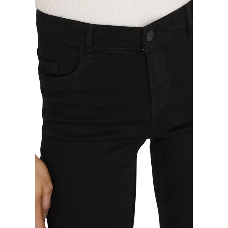 Only Jean stretch noir pour femme, mélange de viscose