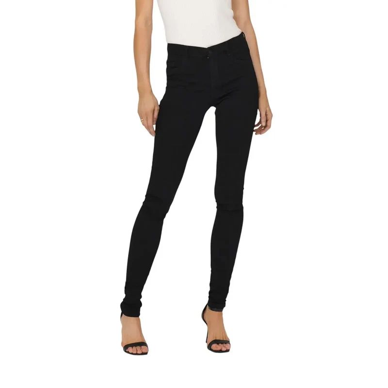 Only Jean stretch noir pour femme, mélange de viscose
