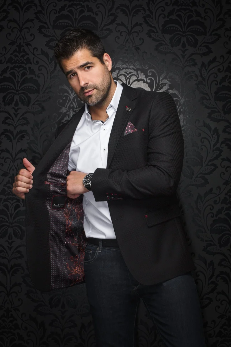 VESTON | GIANCARLO, Black