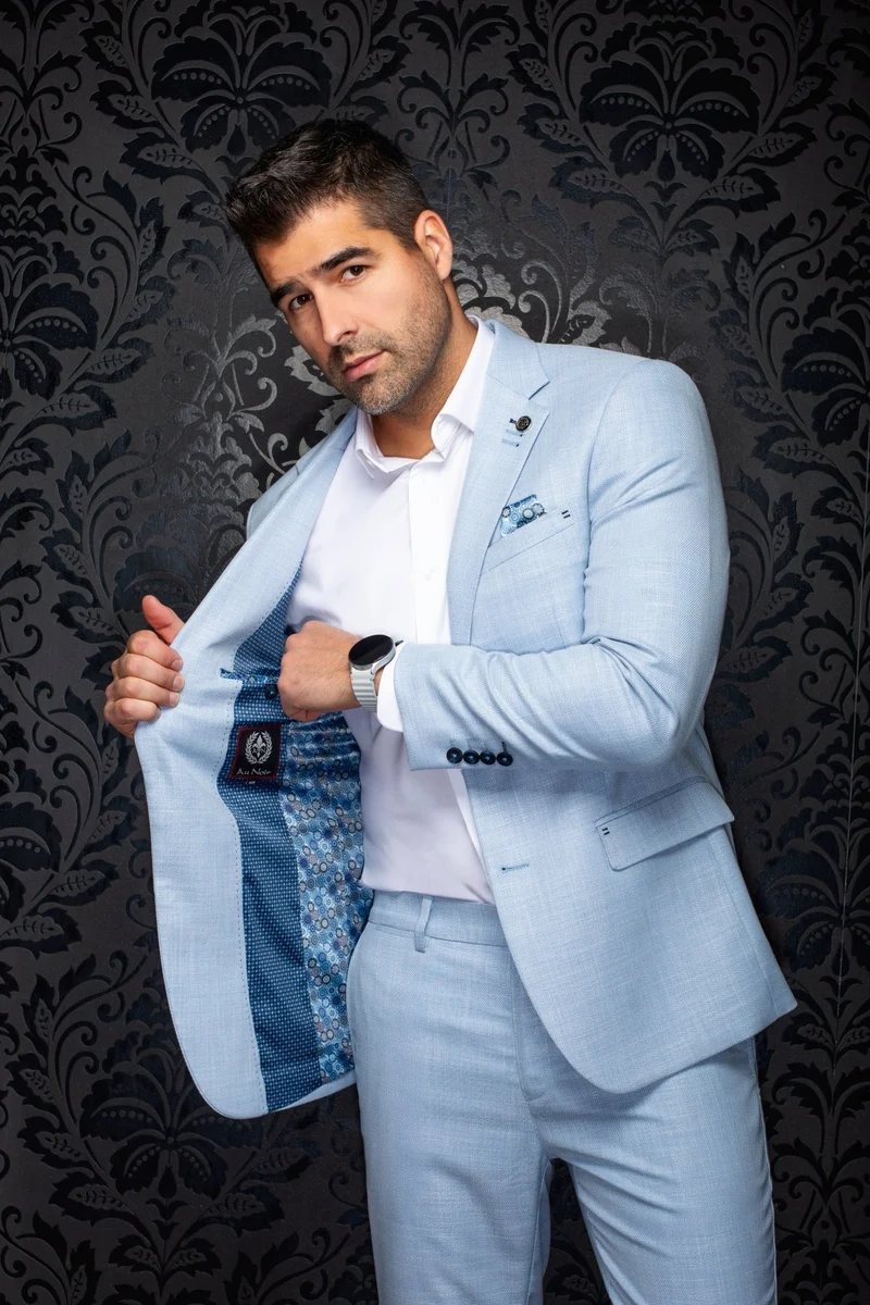 VESTON | CODY, Light Blue