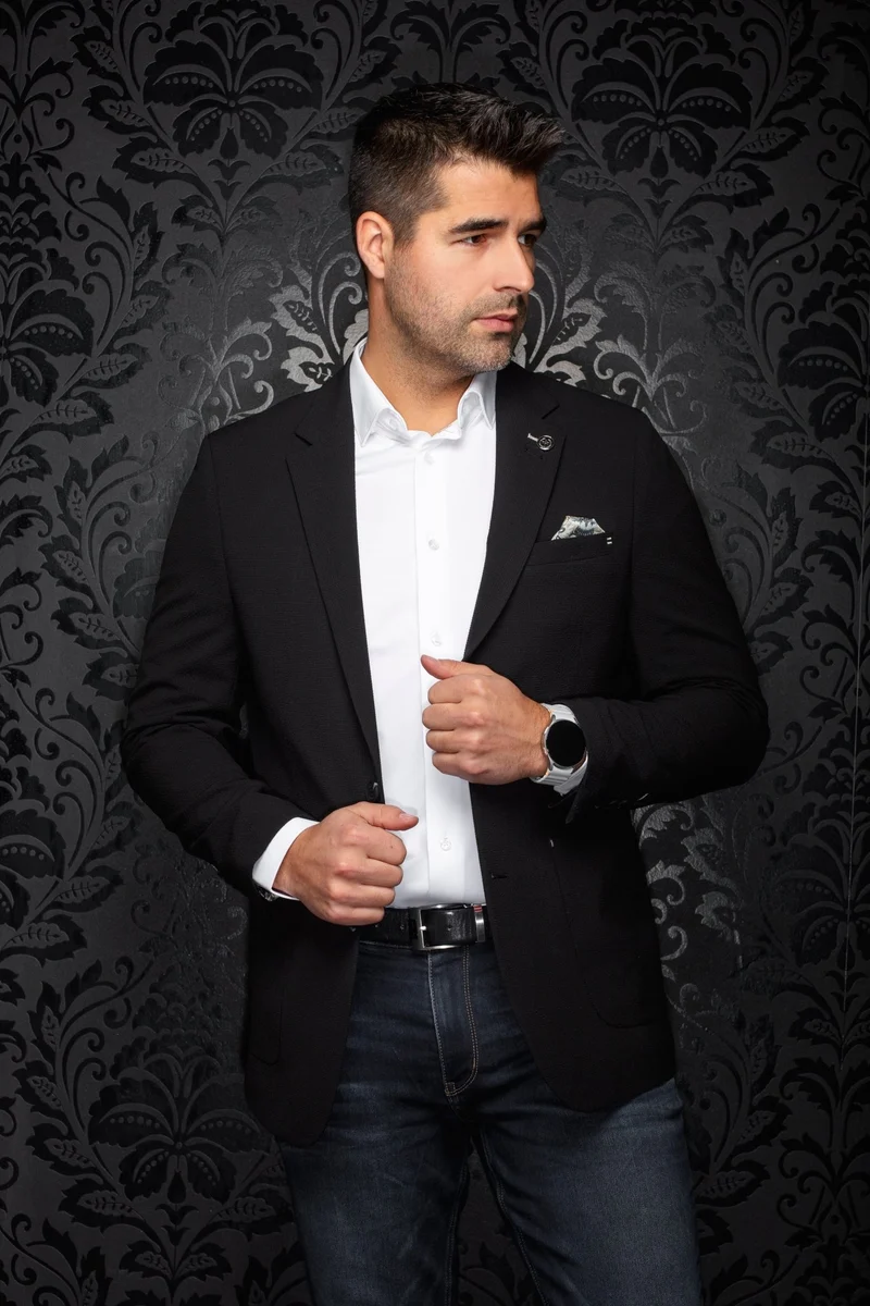 VESTON | TROY, Black