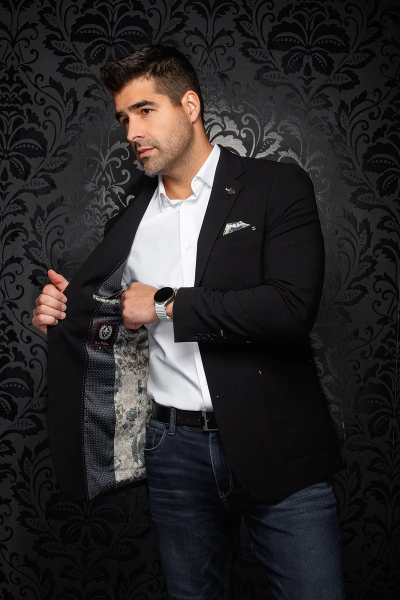 VESTON | TROY, Black
