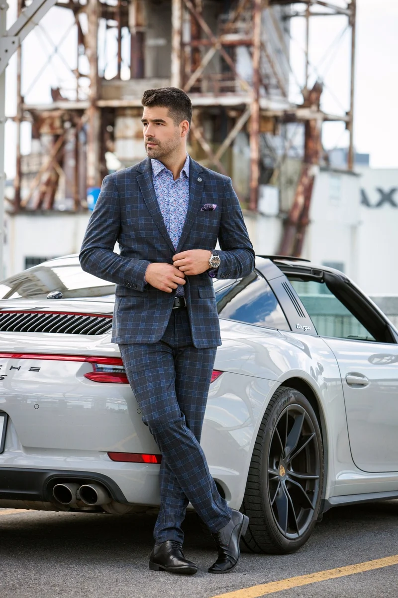 VESTON | HUSTON, Navy