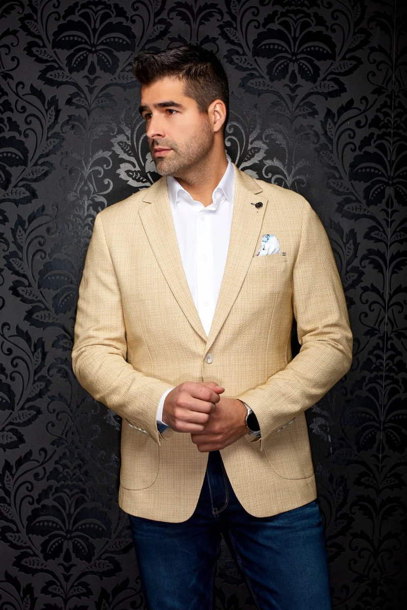 VESTON | JACE, Camel