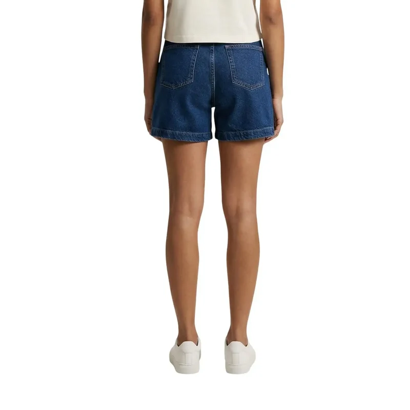 Jacqueline De Yong Femme Denim Bleu Coton Shorts