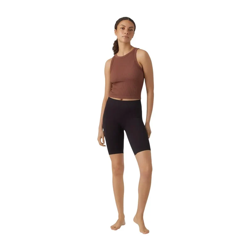 Vero Moda Femme en nylon noir Shorts Slip On TR