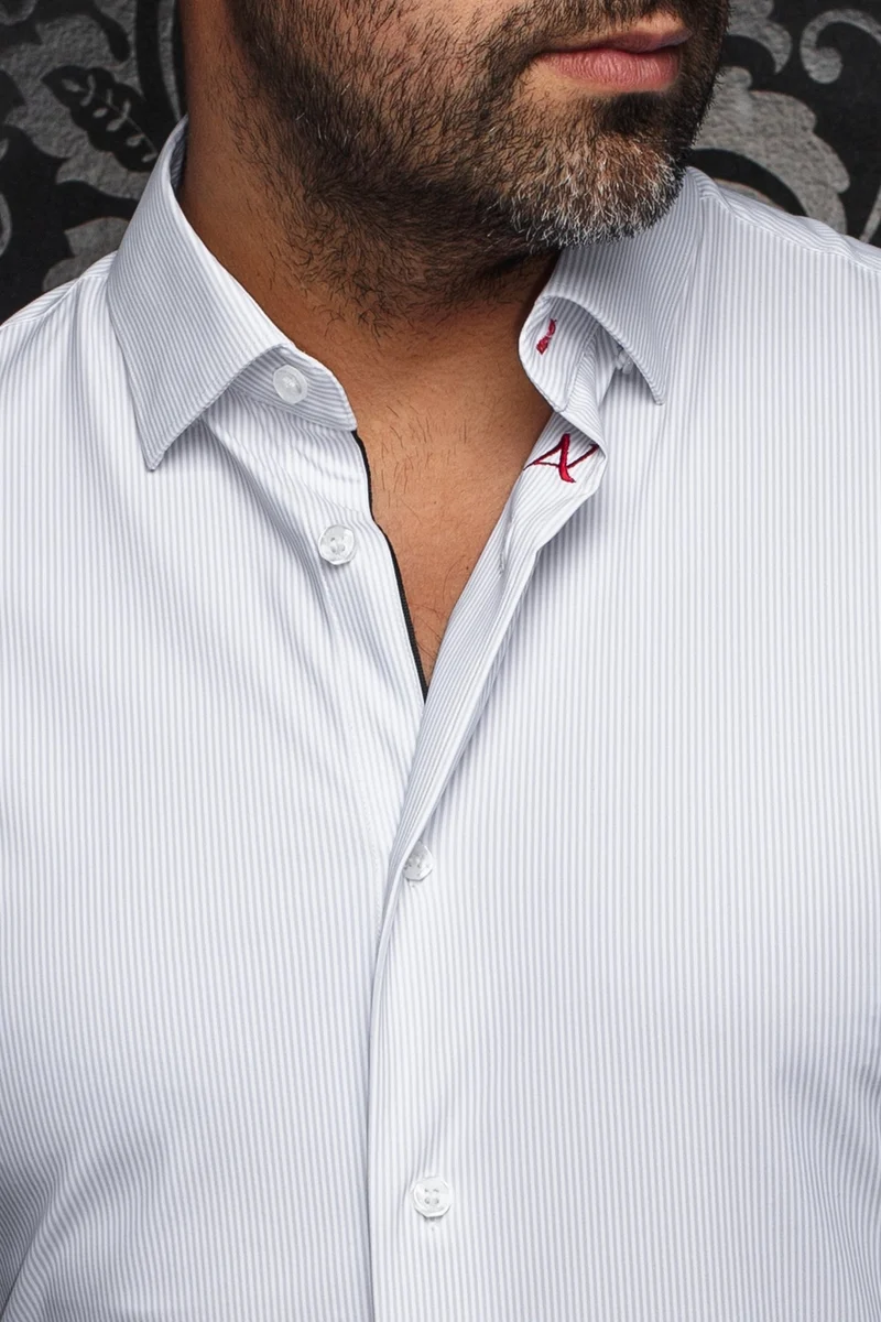 MANCHES LONGUES PERFORMANCE | NICOLAS STRP, White